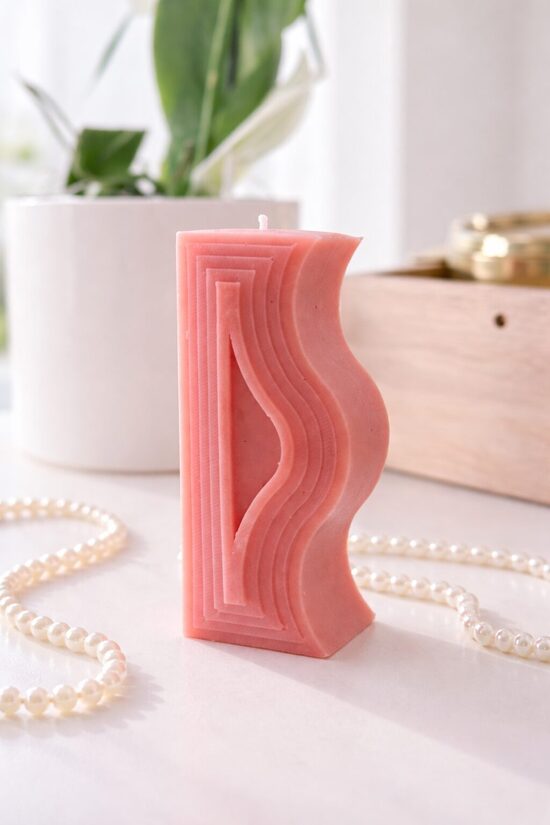 Silikona forma svecēm "Abstrakcija Q"